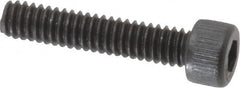 Unbrako - #5-40 UNC Hex Socket Drive, Socket Cap Screw - Alloy Steel, Black Oxide Finish, 5/8" Length Under Head - Benchmark Tooling