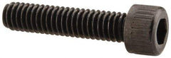 Unbrako - #6-40 UNF Hex Socket Drive, Socket Cap Screw - Alloy Steel, Black Oxide Finish, 5/8" Length Under Head - Benchmark Tooling