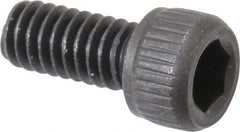 Unbrako - #8-32 UNC Hex Socket Drive, Socket Cap Screw - Alloy Steel, Black Oxide Finish, 3/8" Length Under Head - Benchmark Tooling