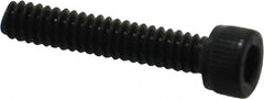 Unbrako - #10-24 UNC Hex Socket Drive, Socket Cap Screw - Alloy Steel, Black Oxide Finish, 1" Length Under Head - Benchmark Tooling