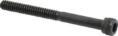 Unbrako - #10-24 UNC Hex Socket Drive, Socket Cap Screw - Alloy Steel, Black Oxide Finish, 2" Length Under Head - Benchmark Tooling