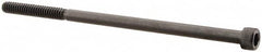 Unbrako - #10-24 UNC Hex Socket Drive, Socket Cap Screw - Alloy Steel, Black Oxide Finish, 4" Length Under Head - Benchmark Tooling