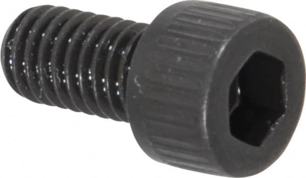 Unbrako - #10-32 UNF Hex Socket Drive, Socket Cap Screw - Alloy Steel, Black Oxide Finish, 3/8" Length Under Head - Benchmark Tooling