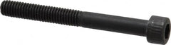 Unbrako - #10-32 UNF Hex Socket Drive, Socket Cap Screw - Alloy Steel, Black Oxide Finish, 1-3/4" Length Under Head - Benchmark Tooling