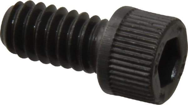 Unbrako - 1/4-20 UNC Hex Socket Drive, Socket Cap Screw - Alloy Steel, Black Oxide Finish, 1/2" Length Under Head - Benchmark Tooling