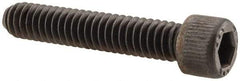 Unbrako - 1/4-20 UNC Hex Socket Drive, Socket Cap Screw - Alloy Steel, Black Oxide Finish, 1-3/8" Length Under Head - Benchmark Tooling