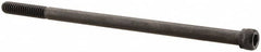 Unbrako - 1/4-20 UNC Hex Socket Drive, Socket Cap Screw - Alloy Steel, Black Oxide Finish, 5" Length Under Head - Benchmark Tooling