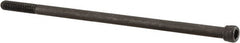 Unbrako - 1/4-20 UNC Hex Socket Drive, Socket Cap Screw - Alloy Steel, Black Oxide Finish, 6" Length Under Head - Benchmark Tooling