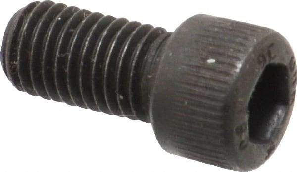 Unbrako - 1/4-28 UNF Hex Socket Drive, Socket Cap Screw - Alloy Steel, Black Oxide Finish, 1/2" Length Under Head - Benchmark Tooling