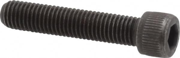 Unbrako - 1/4-28 UNF Hex Socket Drive, Socket Cap Screw - Alloy Steel, Black Oxide Finish, 1-1/4" Length Under Head - Benchmark Tooling