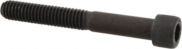 Unbrako - 5/16-18 UNC Hex Socket Drive, Socket Cap Screw - Alloy Steel, Black Oxide Finish, 2-1/2" Length Under Head - Benchmark Tooling