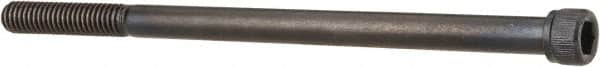 Unbrako - 5/16-18 UNC Hex Socket Drive, Socket Cap Screw - Alloy Steel, Black Oxide Finish, 5-1/2" Length Under Head - Benchmark Tooling