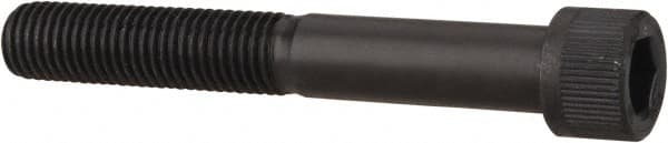 Unbrako - 5/16-24 UNF Hex Socket Drive, Socket Cap Screw - Alloy Steel, Black Oxide Finish, 2-1/4" Length Under Head - Benchmark Tooling