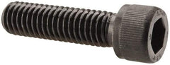 Unbrako - 3/8-16 UNC Hex Socket Drive, Socket Cap Screw - Alloy Steel, Black Oxide Finish, 1-3/8" Length Under Head - Benchmark Tooling