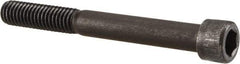 Unbrako - 3/8-16 UNC Hex Socket Drive, Socket Cap Screw - Alloy Steel, Black Oxide Finish, 3-1/4" Length Under Head - Benchmark Tooling