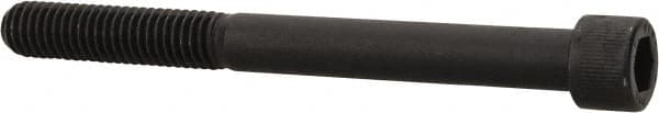 Unbrako - 3/8-16 UNC Hex Socket Drive, Socket Cap Screw - Alloy Steel, Black Oxide Finish, 4" Length Under Head - Benchmark Tooling