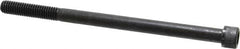 Unbrako - 3/8-16 UNC Hex Socket Drive, Socket Cap Screw - Alloy Steel, Black Oxide Finish, 6" Length Under Head - Benchmark Tooling