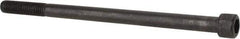 Unbrako - 3/8-16 UNC Hex Socket Drive, Socket Cap Screw - Alloy Steel, Black Oxide Finish, 6-1/2" Length Under Head - Benchmark Tooling