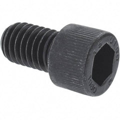 Unbrako - M5x0.80 Metric Coarse Hex Socket Drive, Socket Cap Screw - Grade 12.9 Alloy Steel, Black Oxide Finish, 55mm Length Under Head - Benchmark Tooling