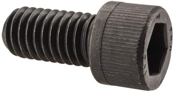 Unbrako - 7/16-14 UNC Hex Socket Drive, Socket Cap Screw - Alloy Steel, Black Oxide Finish, 7/8" Length Under Head - Benchmark Tooling