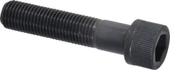 Unbrako - 7/16-20 UNF Hex Socket Drive, Socket Cap Screw - Alloy Steel, Black Oxide Finish, 2" Length Under Head - Benchmark Tooling