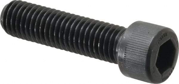 Unbrako - 1/2-13 UNC Hex Socket Drive, Socket Cap Screw - Alloy Steel, Black Oxide Finish, 2" Length Under Head - Benchmark Tooling