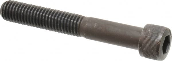 Unbrako - 1/2-13 UNC Hex Socket Drive, Socket Cap Screw - Alloy Steel, Black Oxide Finish, 3-1/2" Length Under Head - Benchmark Tooling