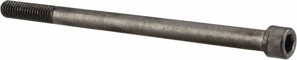 Unbrako - 1/2-13 UNC Hex Socket Drive, Socket Cap Screw - Alloy Steel, Black Oxide Finish, 7-1/2" Length Under Head - Benchmark Tooling