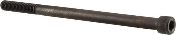 Unbrako - 1/2-13 UNC Hex Socket Drive, Socket Cap Screw - Alloy Steel, Black Oxide Finish, 8" Length Under Head - Benchmark Tooling