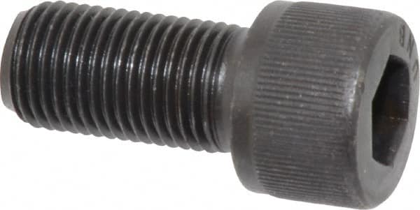 Unbrako - 1/2-20 UNF Hex Socket Drive, Socket Cap Screw - Alloy Steel, Black Oxide Finish, 1" Length Under Head - Benchmark Tooling