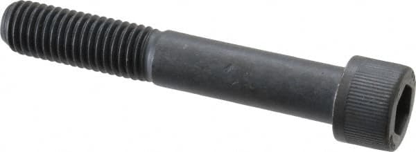 Unbrako - 5/8-11 UNC Hex Socket Drive, Socket Cap Screw - Alloy Steel, Black Oxide Finish, 4" Length Under Head - Benchmark Tooling