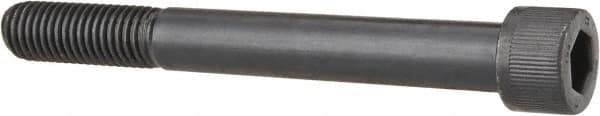 Unbrako - 5/8-11 UNC Hex Socket Drive, Socket Cap Screw - Alloy Steel, Black Oxide Finish, 5-1/2" Length Under Head - Benchmark Tooling