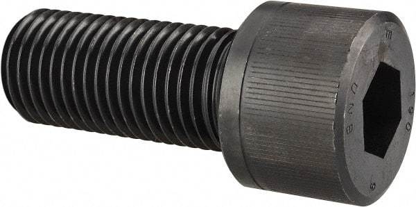 Unbrako - 3/4-10 UNC Hex Socket Drive, Socket Cap Screw - Alloy Steel, Black Oxide Finish, 2-3/4" Length Under Head - Benchmark Tooling