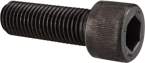 Unbrako - 3/4-16 UNF Hex Socket Drive, Socket Cap Screw - Alloy Steel, Black Oxide Finish, 2" Length Under Head - Benchmark Tooling