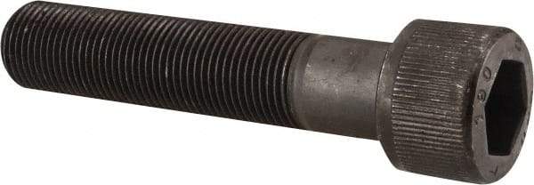 Unbrako - 3/4-16 UNF Hex Socket Drive, Socket Cap Screw - Alloy Steel, Black Oxide Finish, 3-1/2" Length Under Head - Benchmark Tooling