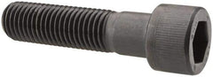 Unbrako - 7/8-9 UNC Hex Socket Drive, Socket Cap Screw - Alloy Steel, Black Oxide Finish, 3-1/2" Length Under Head - Benchmark Tooling