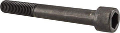 Unbrako - 7/8-9 UNC Hex Socket Drive, Socket Cap Screw - Alloy Steel, Black Oxide Finish, 6-1/2" Length Under Head - Benchmark Tooling