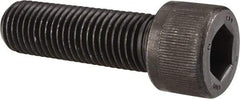 Unbrako - 1-8 UNC Hex Socket Drive, Socket Cap Screw - Alloy Steel, Black Oxide Finish, 3-1/4" Length Under Head - Benchmark Tooling