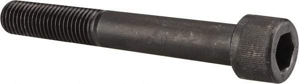 Unbrako - 1-8 UNC Hex Socket Drive, Socket Cap Screw - Alloy Steel, Black Oxide Finish, 7" Length Under Head - Benchmark Tooling