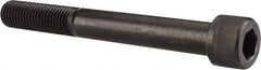 Unbrako - 1-8 UNC Hex Socket Drive, Socket Cap Screw - Alloy Steel, Black Oxide Finish, 8" Length Under Head - Benchmark Tooling