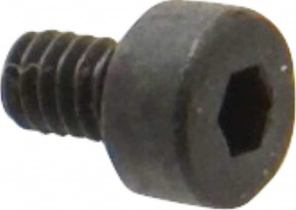 Unbrako - M2x0.40 Metric Coarse Hex Socket Drive, Socket Cap Screw - Grade 12.9 Alloy Steel, Black Oxide Finish, 3mm Length Under Head - Benchmark Tooling