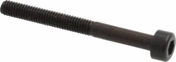 Unbrako - M3x0.50 Metric Coarse Hex Socket Drive, Socket Cap Screw - Grade 12.9 Alloy Steel, Black Oxide Finish, 30mm Length Under Head - Benchmark Tooling