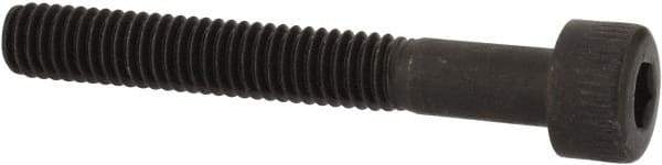 Unbrako - M4x0.70 Metric Coarse Hex Socket Drive, Socket Cap Screw - Grade 12.9 Alloy Steel, Black Oxide Finish, 30mm Length Under Head - Benchmark Tooling