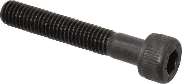 Unbrako - M5x0.80 Metric Coarse Hex Socket Drive, Socket Cap Screw - Grade 12.9 Alloy Steel, Black Oxide Finish, 30mm Length Under Head - Benchmark Tooling