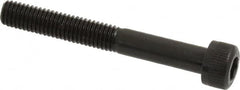 Unbrako - M5x0.80 Metric Coarse Hex Socket Drive, Socket Cap Screw - Grade 12.9 Alloy Steel, Black Oxide Finish, 40mm Length Under Head - Benchmark Tooling