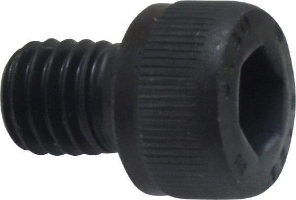 Unbrako - M8x1.25 Metric Coarse Hex Socket Drive, Socket Cap Screw - Grade 12.9 Alloy Steel, Black Oxide Finish, 10mm Length Under Head - Benchmark Tooling