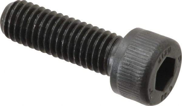 Unbrako - M8x1.25 Metric Coarse Hex Socket Drive, Socket Cap Screw - Grade 12.9 Alloy Steel, Black Oxide Finish, 25mm Length Under Head - Benchmark Tooling