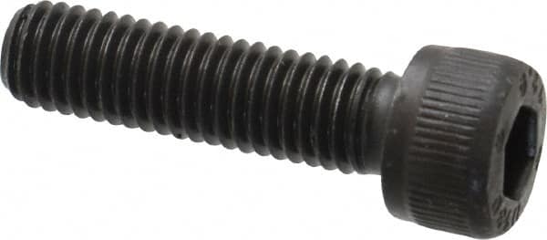 Unbrako - M8x1.25 Metric Coarse Hex Socket Drive, Socket Cap Screw - Grade 12.9 Alloy Steel, Black Oxide Finish, 30mm Length Under Head - Benchmark Tooling