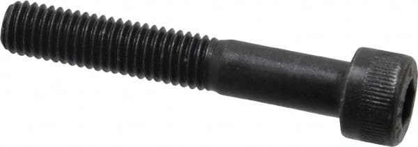 Unbrako - M8x1.25 Metric Coarse Hex Socket Drive, Socket Cap Screw - Grade 12.9 Alloy Steel, Black Oxide Finish, 50mm Length Under Head - Benchmark Tooling