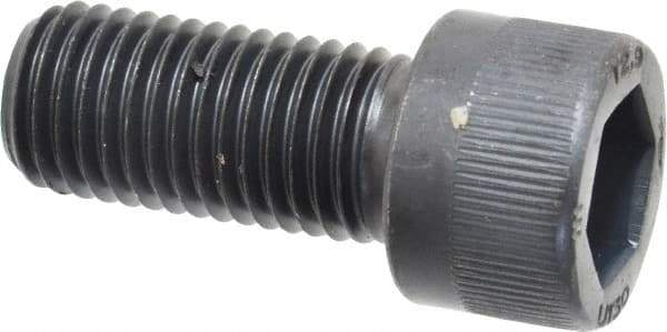 Unbrako - M16x2.00 Metric Coarse Hex Socket Drive, Socket Cap Screw - Grade 12.9 Alloy Steel, Black Oxide Finish, 35mm Length Under Head - Benchmark Tooling